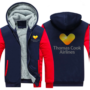 THOMAS COOK AIRLINES JACKETS FLEECE SWEATSHIRT