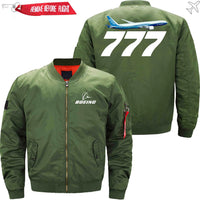 Thumbnail for Boeing 777 Ma-1 Bomber Jacket Flight Jacket Aviator Jacket THE AV8R