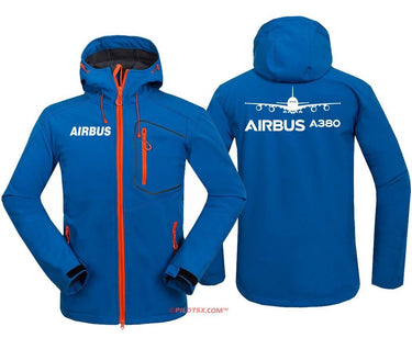 A80 WATERPROOF WINDPROOF SOFTSHELL HOODED JACKET - PILOTSX