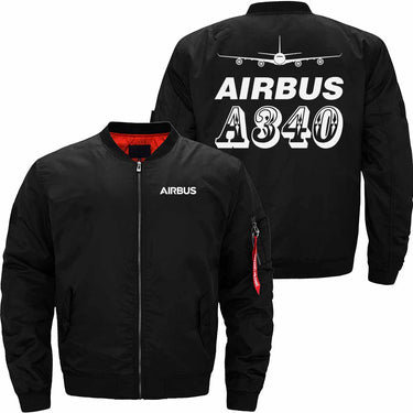 AIRBUS A340 Ma-1 Bomber Jacket Flight Jacket Aviator Jacket THE AV8R