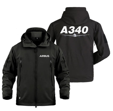 AIRBUS A340 DESIGNED MILITARY FLEECE THE AV8R