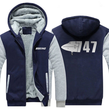 B747 DESIGNED ZIPPER SWEATER THE AV8R