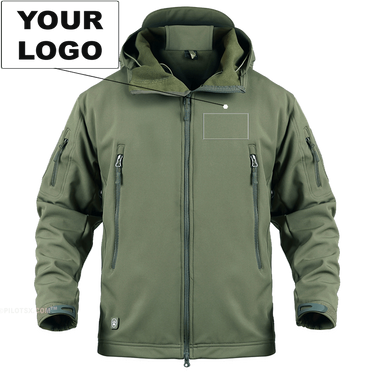 CUSTOM LOGO - WARM TACTICAL MILITARY FLEECE THE AV8R