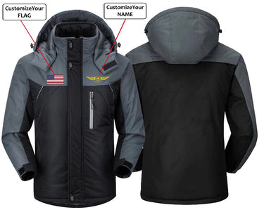 CUSTOM NAME AND FLAG DESIGNED WINDBREAKER JACKET THE AV8R