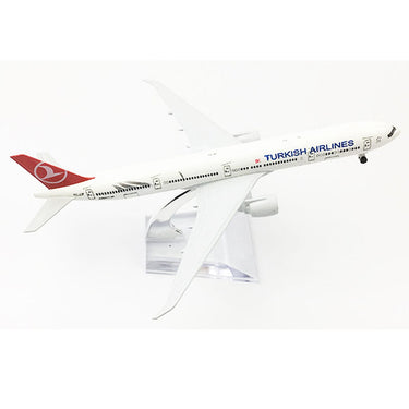 Turkish Airlines Boeing 777 Airplane model Turkey 16CM B777 Plane model Alloy Metal Diecast Aircraft model Toy plane gift AV8R