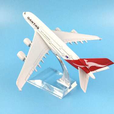 Qantas Airbus A380 Aircraft Model Diecast Metal Model Airplanes 1:400 Metal A380 Plane Airplane AV8R