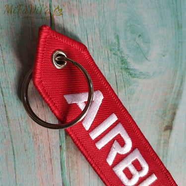 Fashion Trinket AIRBUS Gift Aviation Keychain Aircraft Key Chain AV8R