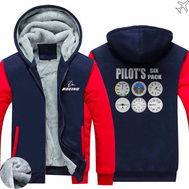 THE PILOT SIX PACK ZIPPER SWEATERS THE AV8R