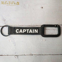 Thumbnail for 1 PC CAPTAIN PRINT SLEUTELHANGER CHAVEIRO LLAVERO MODA BUGIGANGA TELEFONE - PILOTSX