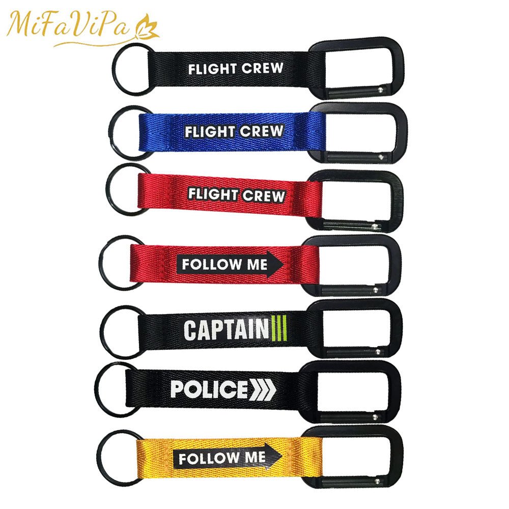 1 PC FLIGHT CREW CABIN CREW PILOT LLAVERO KEYCHAIN - PILOTSX