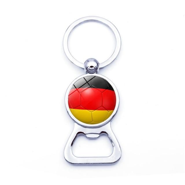 1 PC KEYCHAIN BEER OPENER FOOTBALL SOUVENIR KEY CHAINS - PILOTSX