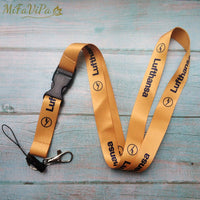 Thumbnail for 1 PC LUFTHANSA LANYARD CHAVEIRO KEY CHAIN - PILOTSX