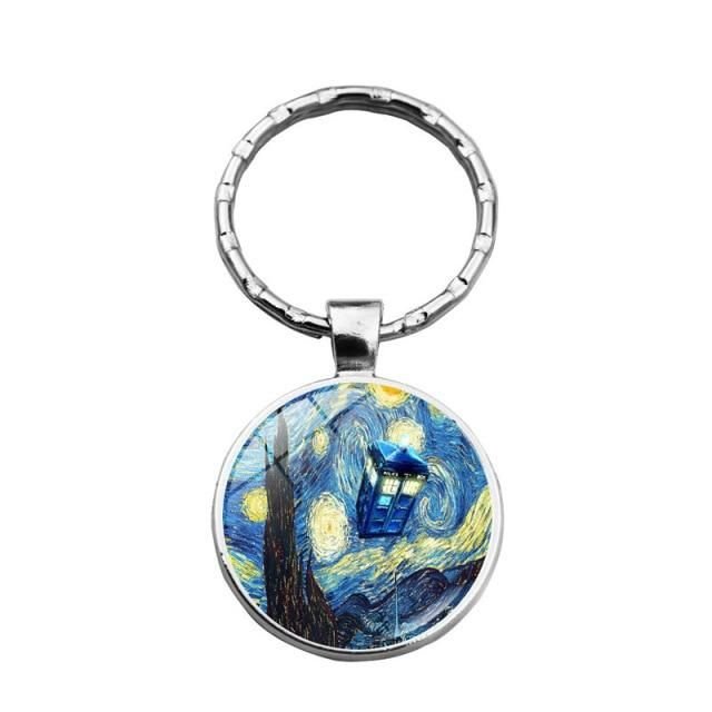 1 PC VAN GOGH KEY CHAIN - PILOTSX