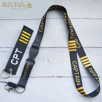 Thumbnail for 1 SET CAPTAIN LANYARDS NECK STRAP KEY CHAIN - PILOTSX