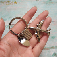 Thumbnail for 1 SET CESSNA KEYCHAIN CUSTOM GIFTS SOUVENIR AIRCRAFT MODEL PLANE KEY CHAIN - PILOTSX