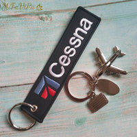 Thumbnail for 1 SET CESSNA KEYCHAIN CUSTOM GIFTS SOUVENIR AIRCRAFT MODEL PLANE KEY CHAIN - PILOTSX