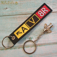 Thumbnail for 1 SET CHRISTMAS GIFT AVIATOR KEYCHAIN AIRCRAFT KEY CHAIN - PILOTSX