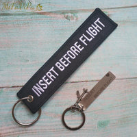 Thumbnail for 1 SET INSERT BEFORE FLIGHT KEYCHAIN - PILOTSX