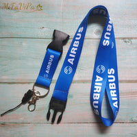 Thumbnail for 100 PCS AIRBUS LANYARDS NECK STRAP CHAVEIRO KEY CHAIN - PILOTSX