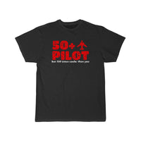 Thumbnail for Funny 50+ Pilot quote gift father dad T SHIRT THE AV8R