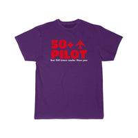 Thumbnail for Funny 50+ Pilot quote gift father dad T SHIRT THE AV8R
