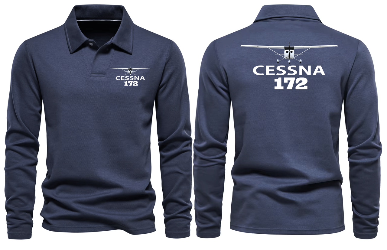 CESSNA 172 LONG SLEEVE  POLO