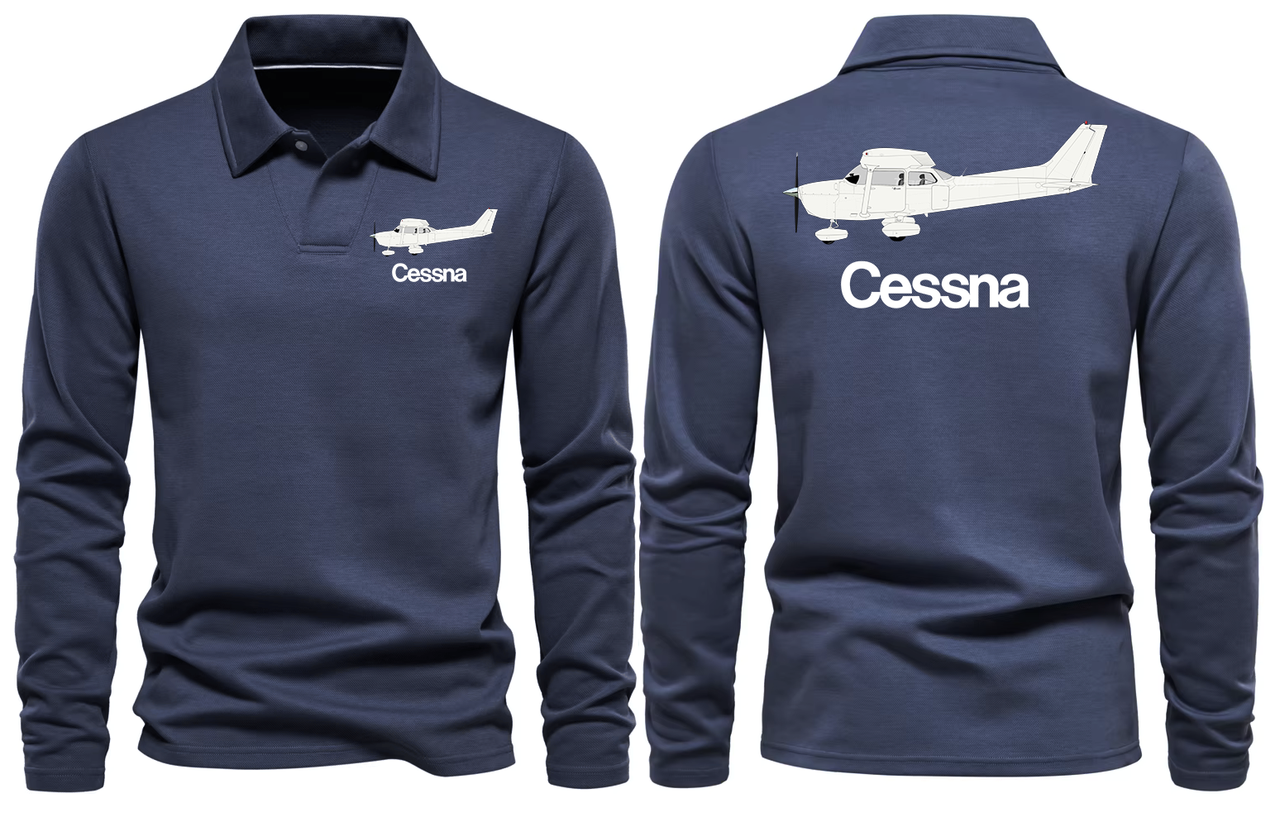 CESSNA  LONG SLEEVE  POLO