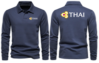 Thumbnail for THAI AIRLINES LONG SLEEVE  POLO