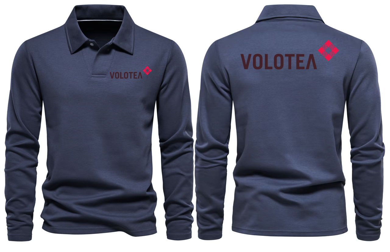 VOLOTEA LONG SLEEVE  POLO