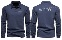 Thumbnail for WHITE  LONG SLEEVE  POLO