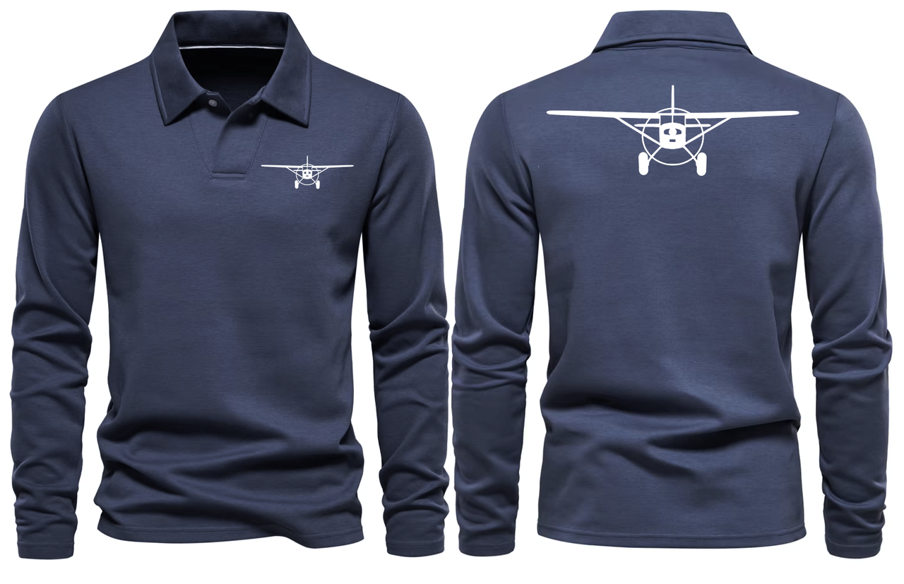 CESSNA LONG SLEEVE  POLO