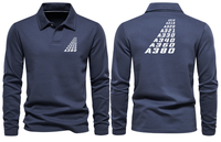 Thumbnail for AIRBUS FAMILY LONG SLEEVE  POLO