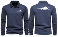 Thumbnail for AIRBUS A350 LONG SLEEVE  POLO