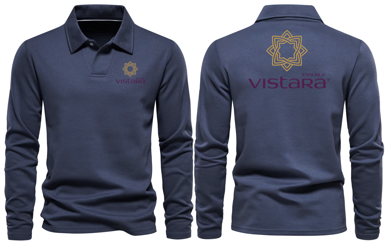 VISTARA LONG SLEEVE  POLO