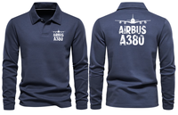 Thumbnail for AIRBUS A380 LONG SLEEVE  POLO