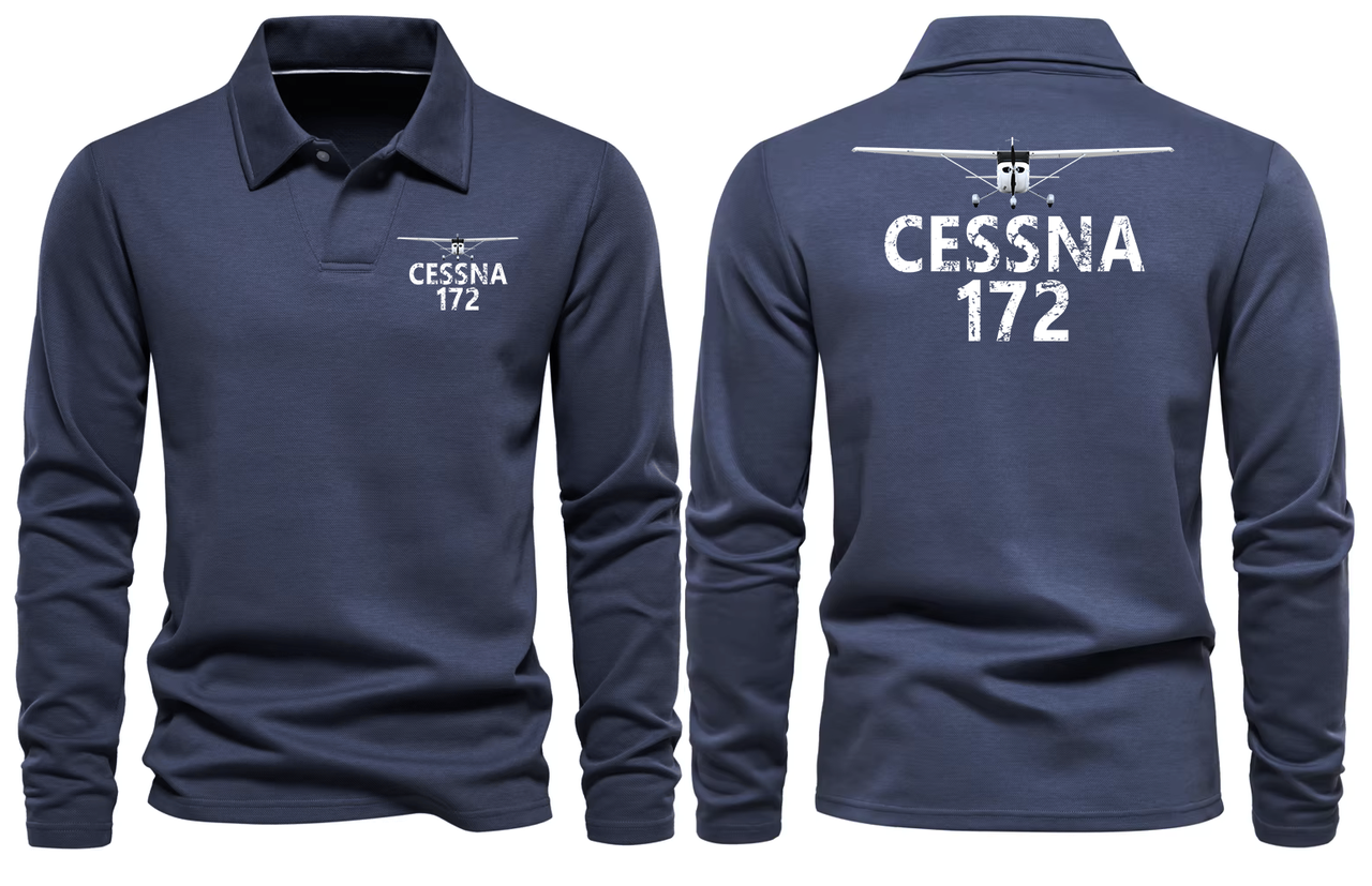 CESSNA 172 LONG SLEEVE  POLO