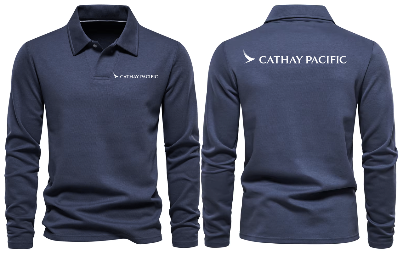 CATHAY PACIFIC  LONG SLEEVE  POLO
