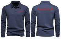 Thumbnail for AUSTRAIN AIRLINES LONG SLEEVE  POLO
