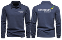 Thumbnail for ETHIOPIAN LONG SLEEVE  POLO