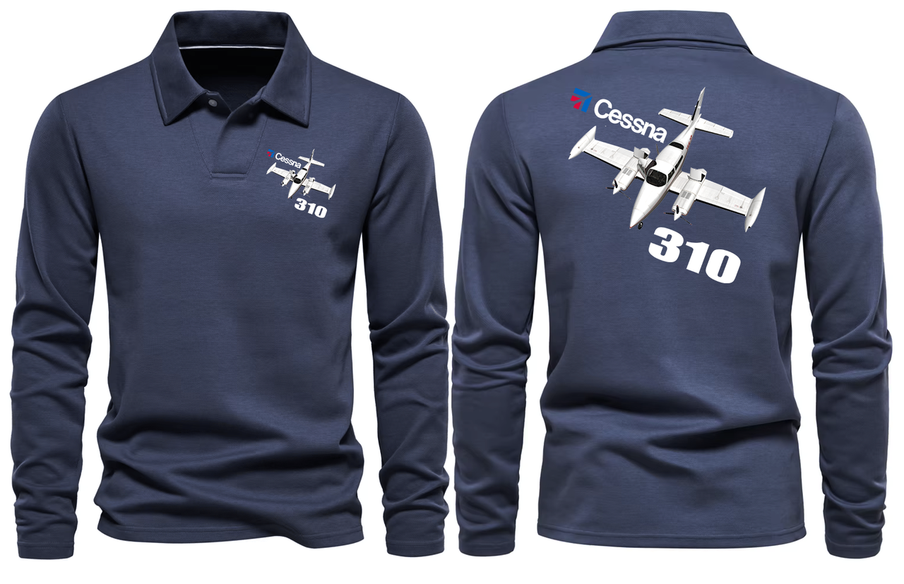 CESSNA 310 LONG SLEEVE  POLO