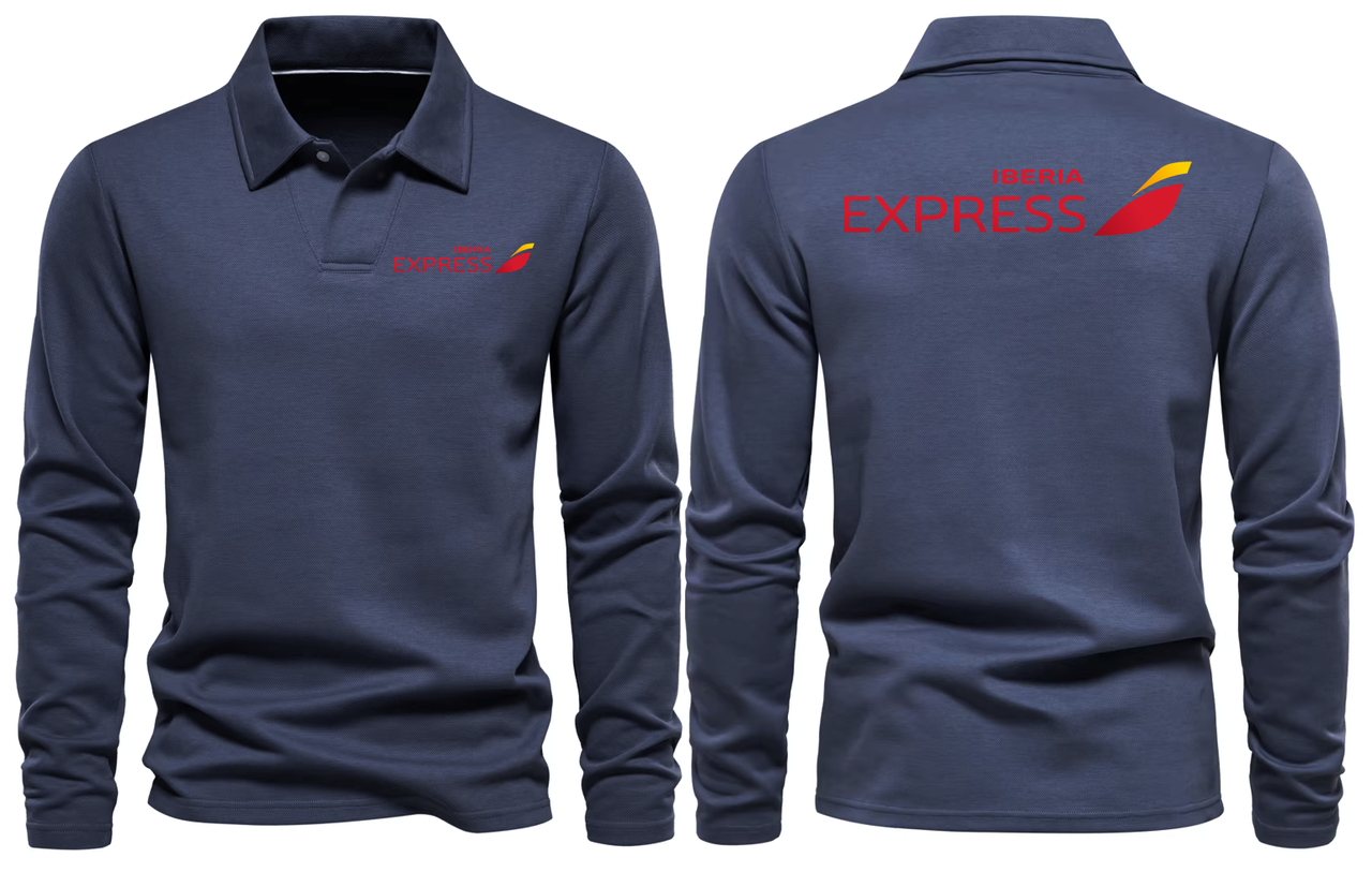 IBERIA EXPRESS LONG SLEEVE  POLO