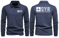 Thumbnail for SYR AIRPORT LONG SLEEVE POLO