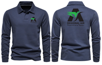 Thumbnail for REGIONAL AIR LONG SLEEVE  POLO