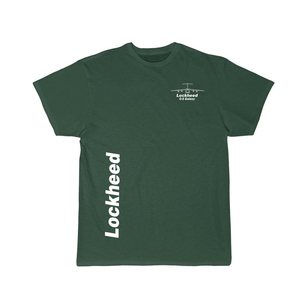 LOCKHEED C5 GALAXY DESIGNED T SHIRT THE AV8R