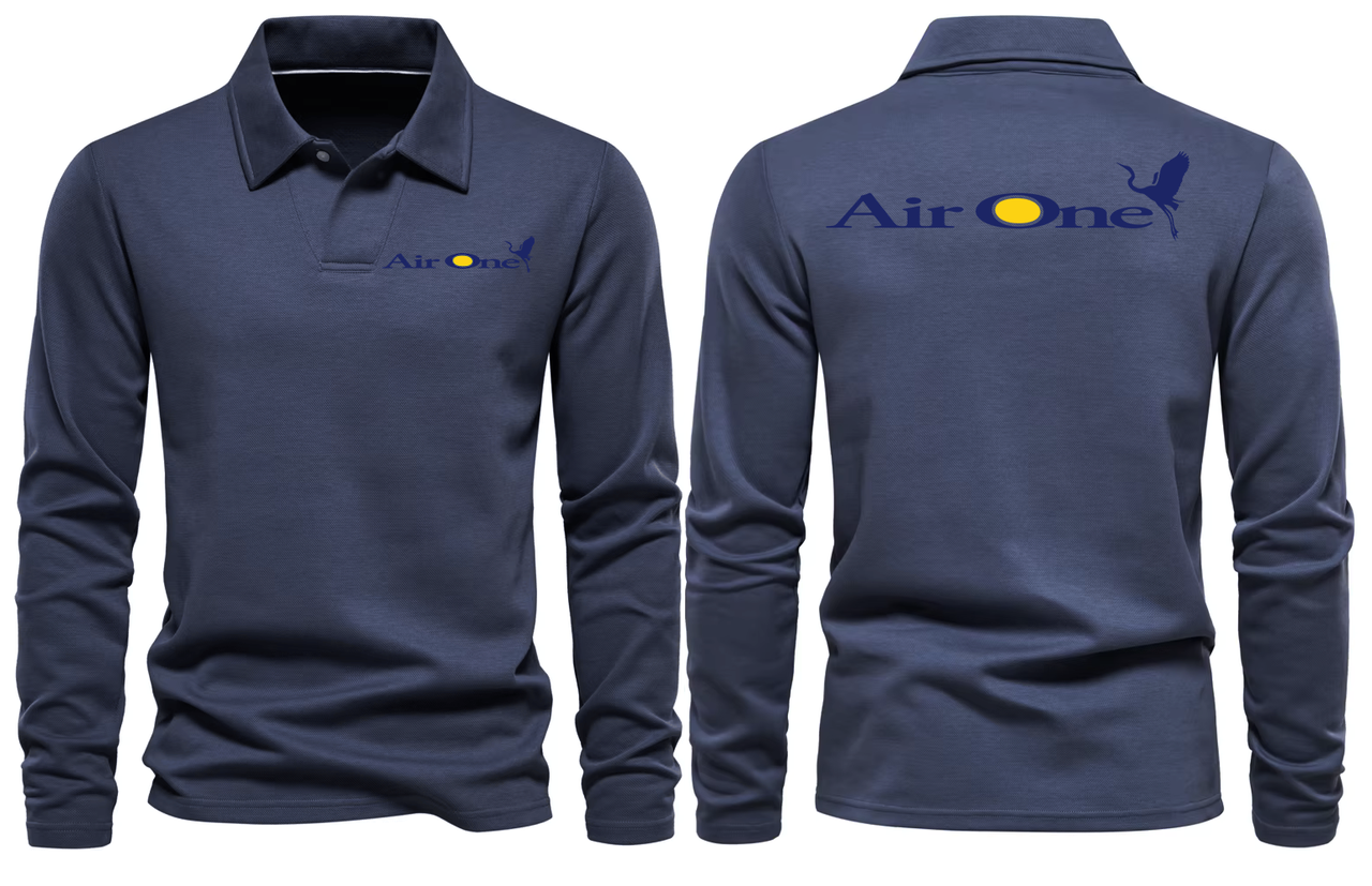 AIR ONE  LONG SLEEVE  POLO