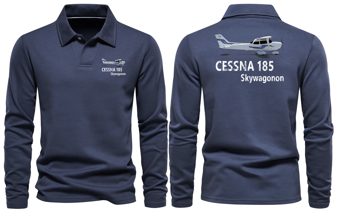 CESSNA 185 LONG SLEEVE  POLO