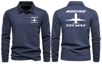 Thumbnail for BOEING 737 MAX LONG SLEEVE  POLO