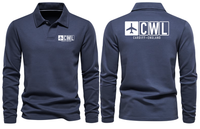 Thumbnail for CWL AIRPORT LONG SLEEVE POLO