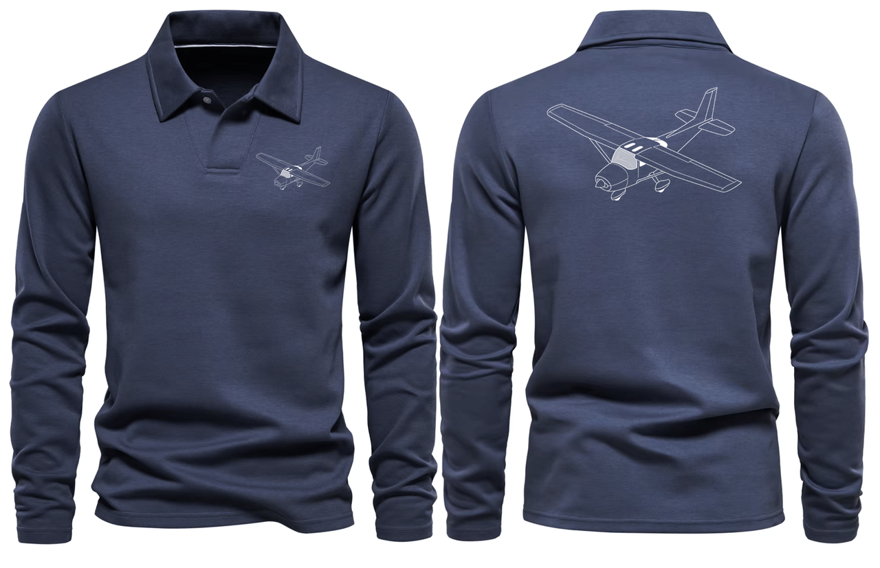 CESSNA 172 LONG SLEEVE  POLO