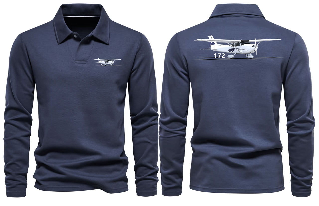 CESSNA  LONG SLEEVE  POLO